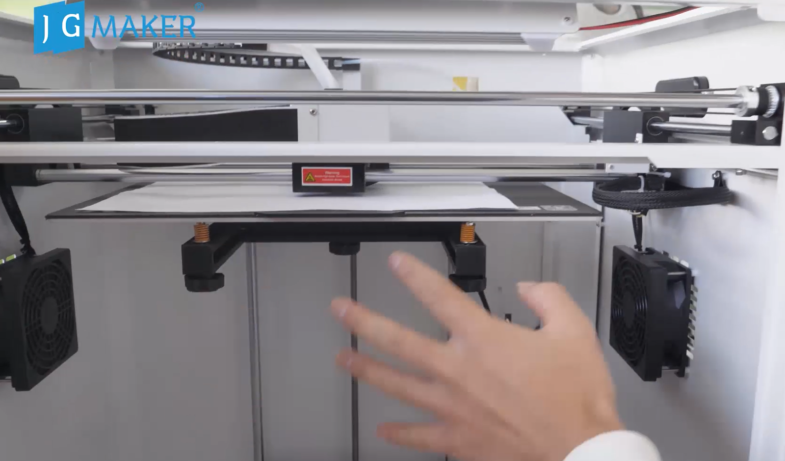 一3D打印機打印模型不粘熱床原因，極光創新教你怎么操作？